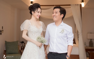 Trọn bộ ảnh lễ đính hôn bí mật của Trường Giang - Nhã Phương