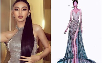 Thùy Tiên hé lộ thiết kế 'dải ngân hà' cho bán kết Miss Grand International 2021