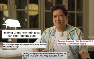 Trường Giang: 'Còn lâu tôi mới bằng Trấn Thành'