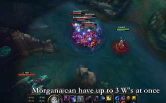 Video LMHT: Hết hồn với Morgana mới, ném 3 W cùng lúc