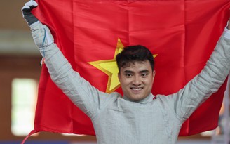 Thành An bùng nổ, đấu kiếm Việt Nam thăng hoa Thành An bùng nổ, đấu kiếm Việt Nam thăng hoa