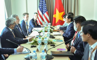 Bộ trưởng Bùi Thanh Sơn gặp Ngoại trưởng Mỹ tại Campuchia