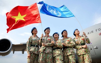 Tham gia hoạt động gìn giữ hoà bình là điểm sáng trong đối ngoại của Việt Nam