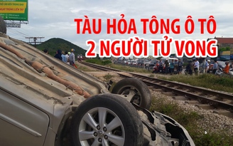 Nghệ An: Tai nạn đường sắt nghiêm trọng, 2 người chết, 2 người bị thương