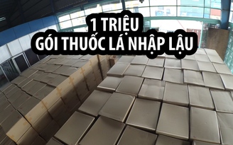 Phát hiện hơn 1 triệu gói thuốc lá nhập lậu tại cảng Cát Lái Phát hiện hơn 1 triệu gói thuốc lá nhập lậu tại cảng Cát Lái