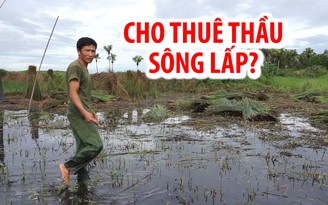 Người dân kêu cứu vì chính quyền đem sông cho thuê thầu Người dân kêu cứu vì chính quyền đem sông cho thuê thầu