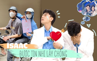 Isaac có đau lòng khi hay tin Diệu Nhi kết hôn với Anh Tú? Isaac có đau lòng khi hay tin Diệu Nhi kết hôn với Anh Tú?