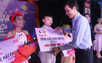 Anh Phương, Nhật Quang đoạt giải nhất 'Tiếng hát chim sơn ca' Huế