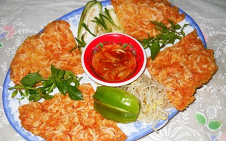 Bánh xèo ruốc