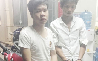 Bắt 3 thanh niên ném bom xăng và ép xe cảnh sát