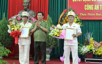 Thừa Thiên - Huế có thêm 2 Phó giám đốc Công an tỉnh