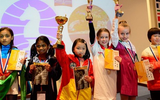 Cờ vua Việt Nam có thêm nhà vô địch trẻ thế giới