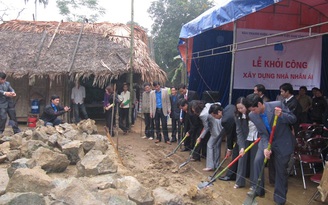 Xây mãi những ngôi nhà nhân ái