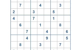 Mời các bạn thử sức với ô số Sudoku 3323 mức độ Khó