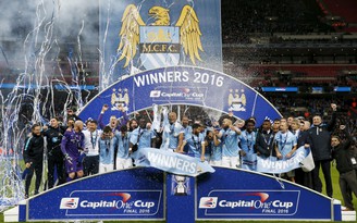 Thắng Liverpool trong các loạt sút luân lưu, Man City đăng quang Cúp Liên đoàn Anh
