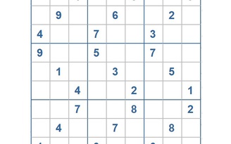 Mời các bạn thử sức với ô số Sudoku 3341 mức độ Khó