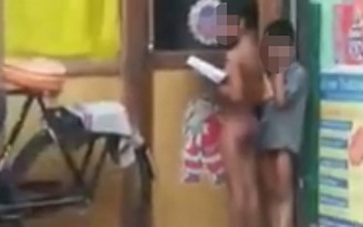 Tranh cãi vụ giáo viên bắt học sinh cởi sạch quần áo vì không làm bài tập