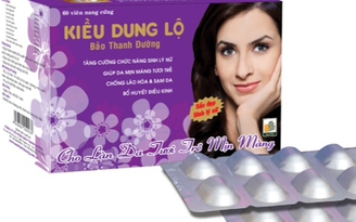 Kiều Dung Lộ cho đẹp da, hết nám, tăng cường sinh lý nữ