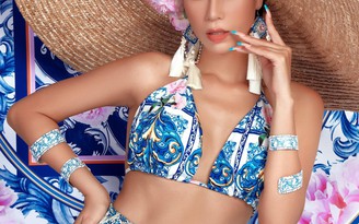 Á hậu Huỳnh Yến Nhi đẹp tựa thiên thần Victoria's Secret trong các phục trang xanh, độc và lạ