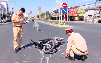 Vĩnh Long: Truy tìm tài xế ô tô gây tai nạn bỏ trốn khỏi hiện trường