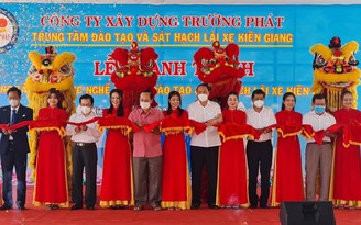 Kiên Giang: Khánh thành trung tâm đào tạo sát hạch lái xe hiện đại của vùng ĐBSCL