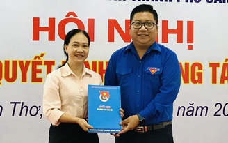 Anh Trần Việt Tuấn giữ chức Phó bí thư Thành đoàn Cần Thơ