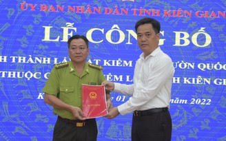 Kiên Giang: Thành lập Hạt kiểm lâm Vườn quốc gia Phú Quốc là nhu cầu cấp thiết