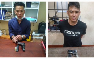 Kiên Giang: Tạm giữ hình sự 2 nghi phạm mang súng đi đòi nợ cho 'chị gái xã hội'