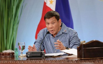 Tổng thống Duterte tuyên bố bản thân sẽ là 'trò cười' nếu nhờ LHQ đối phó Trung Quốc về Biển Đông
