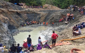 Sạt lở mỏ vàng ở Indonesia, 7 người chết