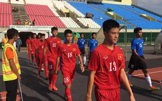 U.16 Việt Nam gặp U.16 Campuchia lúc 18g30: Sức ép từ khán đài