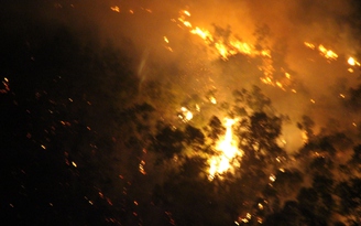 Cháy núi Bà Hỏa giữa đêm, hàng trăm hộ dân Quy Nhơn hoảng loạn