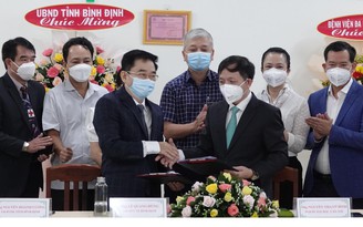 Bệnh viện ĐH Y Hà Nội kết nối khám chữa bệnh từ xa tại Bình Định