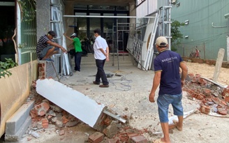 Bình Định: Bí thư phường tự tháo dỡ công trình vi phạm hành lang thoát nước