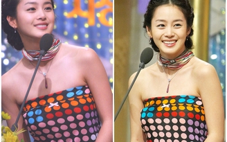Biểu tượng nhan sắc Kim Tae Hee được khen ngợi với loạt ảnh xưa