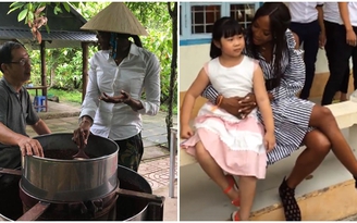 Siêu mẫu Naomi Campbell hào hứng khám phá Việt Nam