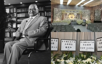 Jack Ma, Lưu Đức Hoa gửi vòng hoa viếng nhà văn Kim Dung