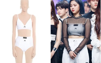 Stylist nhóm nhạc Kpop gây tranh cãi khi lấy nội y làm áo