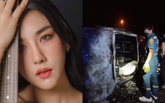 Người mẫu Thái Lan chết thảm vì tai nạn giao thông