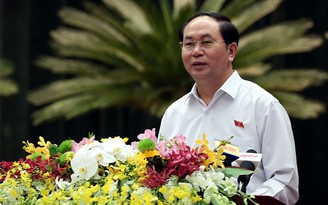 Chủ tịch nước Trần Đại Quang: ‘Không hình sự hóa quan hệ kinh tế, dân sự’