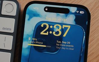 Apple sẽ thay đổi cách hiển thị pin của iOS 16