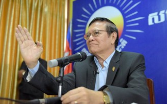 Đảng đối lập Campuchia ‘xuống thang’ tranh cãi về khẩu hiệu tranh cử