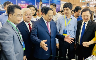 Thủ tướng Phạm Minh Chính dự Dấu ấn Techfest Vietnam 2022