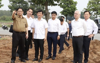 Thủ tướng Phạm Minh Chính yêu cầu Bình Dương đẩy nhanh tiến độ công trình trọng điểm