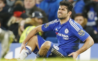 Chelsea hoảng hốt khi Costa nhập viện