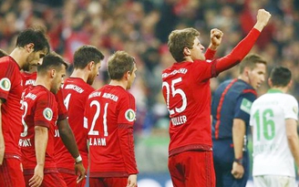 Muller lập cú đúp, Bayern Munich vào chung kết cúp QG