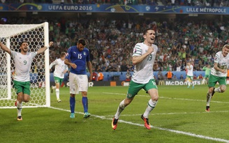 Hạ gục Ý 1-0, CH Ireland lọt vào vòng 16 đội