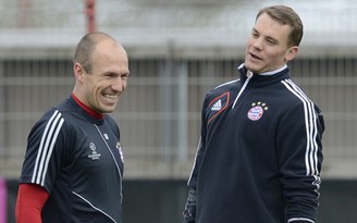 Bayern Munich nhận tin vui về Robben và Neuer