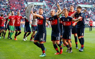 Bayern Munich vô địch Bundesliga trước 5 vòng đấu