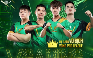 PMPL VN S2: V Gaming xuất sắc trở thành nhà vô địch vòng Pro League